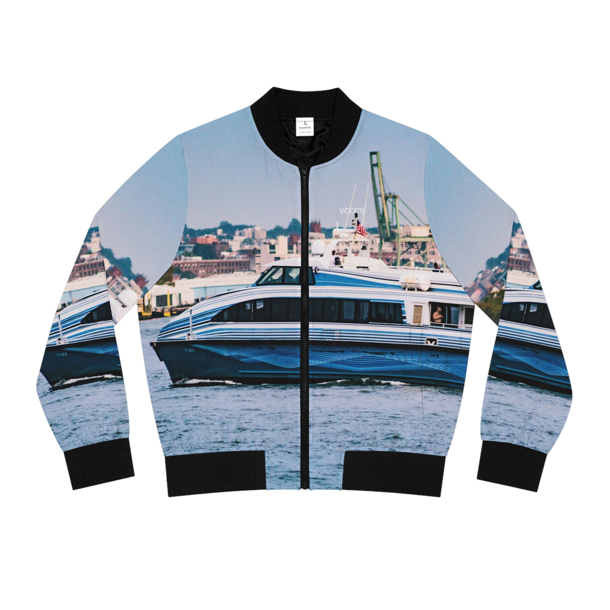 Women's Bomber Jacket - Hudson River Passage