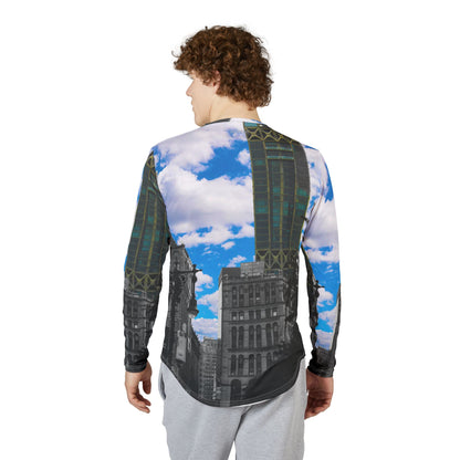 Cityscape UV Long Sleeve Shirt — Urban Skyline