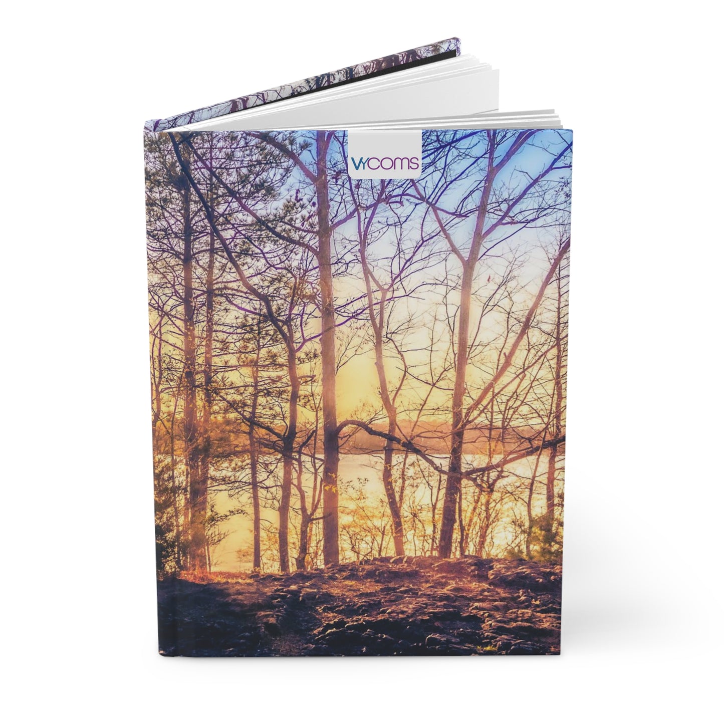 Captivating Moments: Explore Our 150 lined Pages Hardcover Journal.