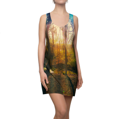 Sunlit Forest Racerback Dress — Nature Sundress