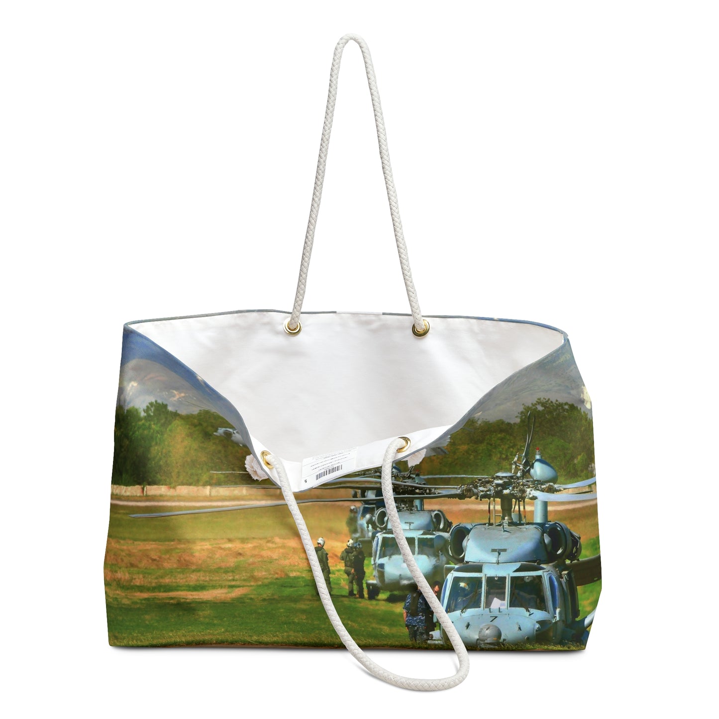 Exquisite Exclusive Full-Color Landscape Image Printed 24" x13" Weekender Bag!