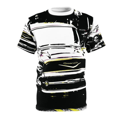 Chrome & Heritage T-Shirt – 1950s Chevrolet B&W Edition