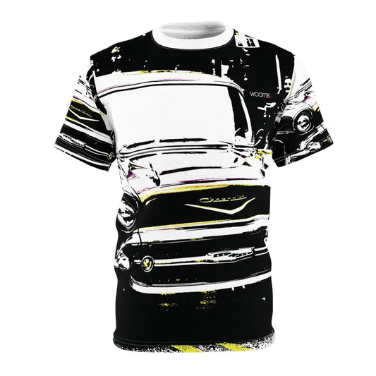 Chrome & Heritage T-Shirt – 1950s Chevrolet B&W Edition