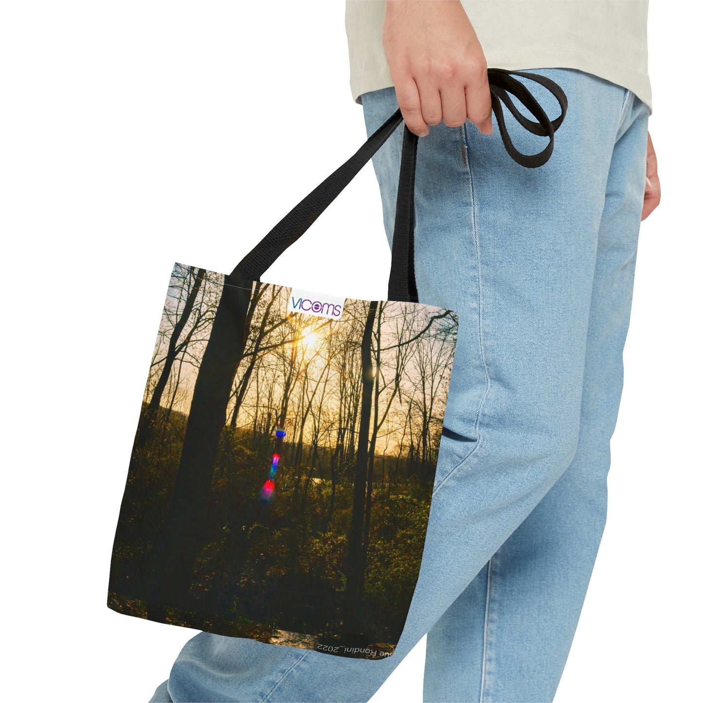 Tote Bag Printed with an Exclusive Beautifull High-Res, Full Color Natural Image.