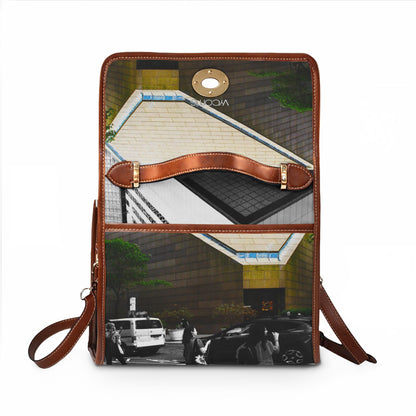 New York Modern Church Waterproof Canvas Bag