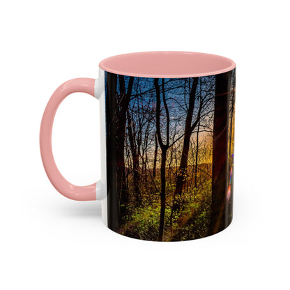 11oz Ceramic Coffe Mug Beautifully Decorated with an Elegant High-Res, Full Color Natural Landscape Image.