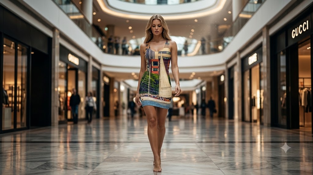 Hudson River Sailing Boat Racerback Dress