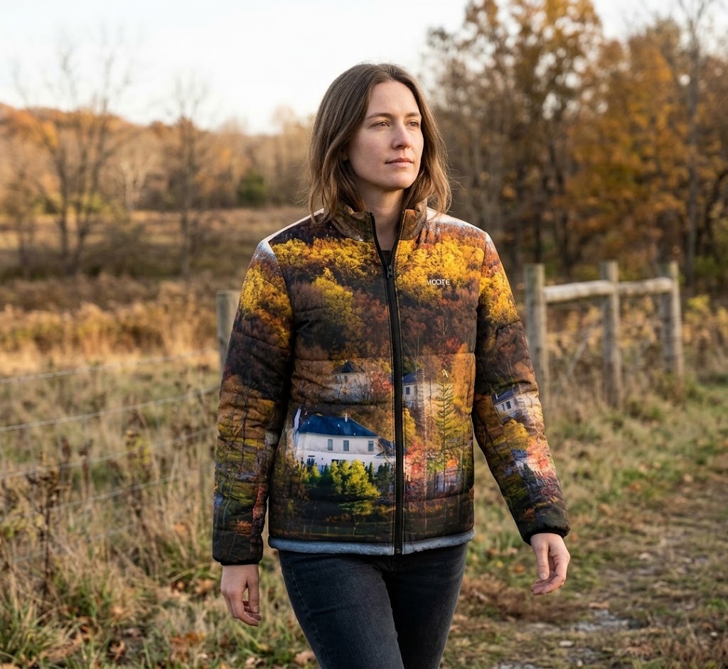 Women's Puffer Jacket - Franklin Lake Amber Haven