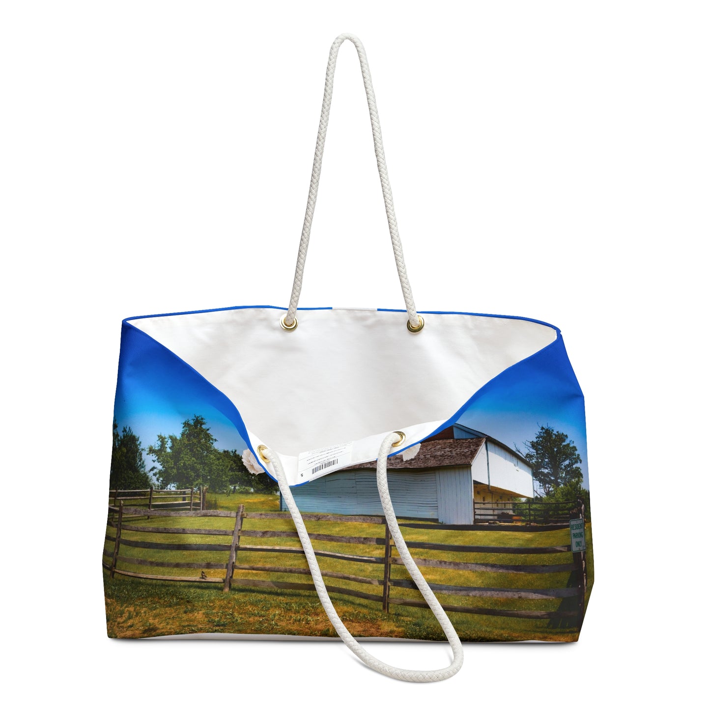 Exquisite Exclusive Full-Color Landscape Image Printed 24" x13" Weekender Bag!