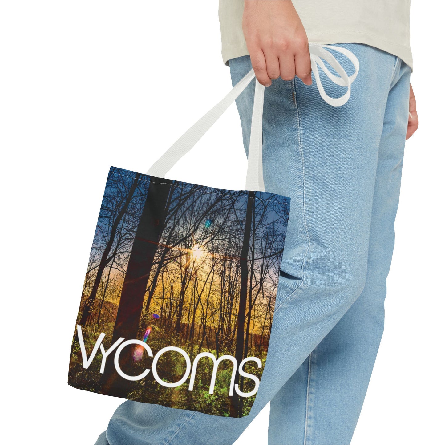 Tote Bag Printed with an Exclusive Beautiful High-Res, Full Color Natural Image.