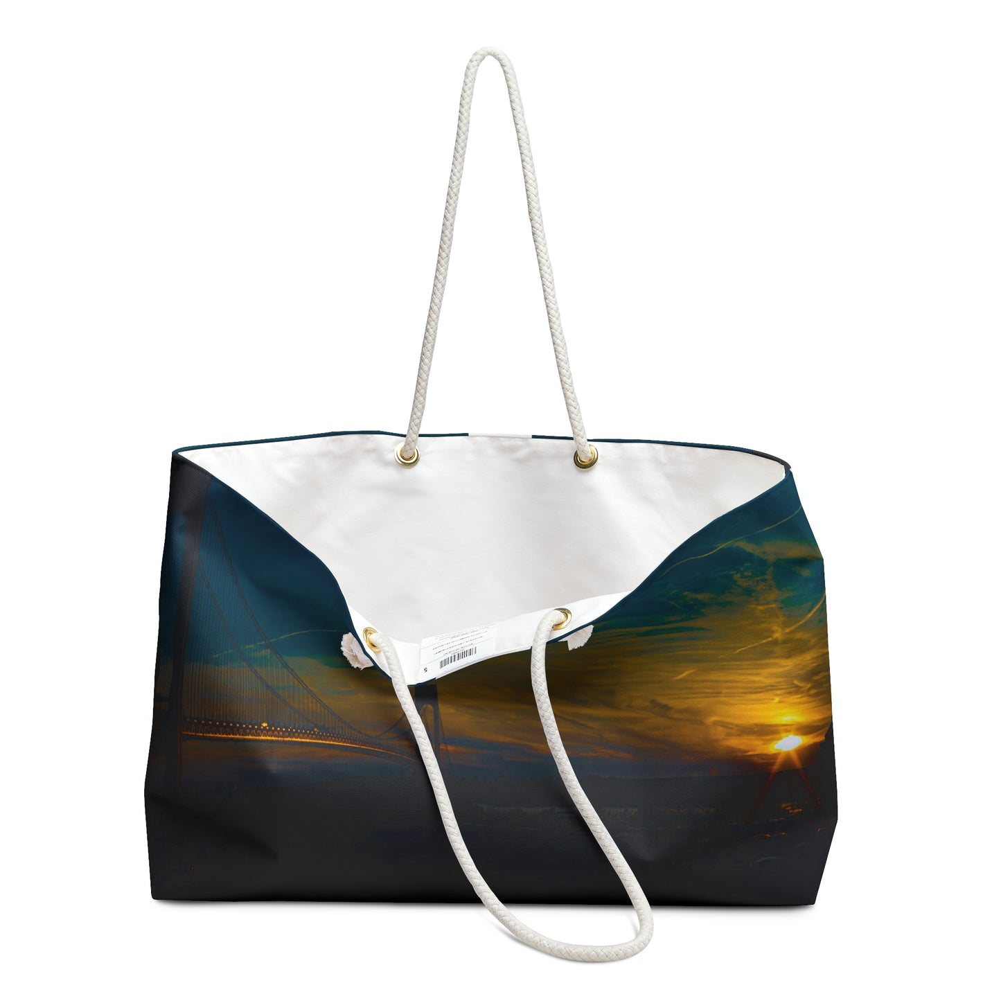 Exquisite Exclusive Full-Color Landscape Image Printed 24" x13" Weekender Bag!