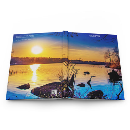 Captivating Moments: Explore Our 150 lined Pages Hardcover Journal.