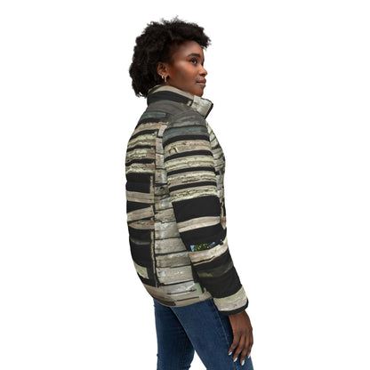 Women's Puffer Jacket - Timeworn Sunbeam