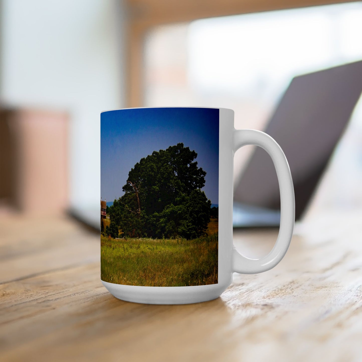 Elegant 15oz Ceramic Coffe Mug.