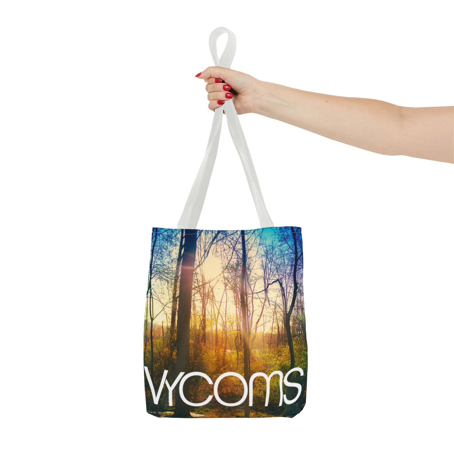 Tote Bag Printed with an Exclusive Beautiful High-Res, Full Color Natural Image.