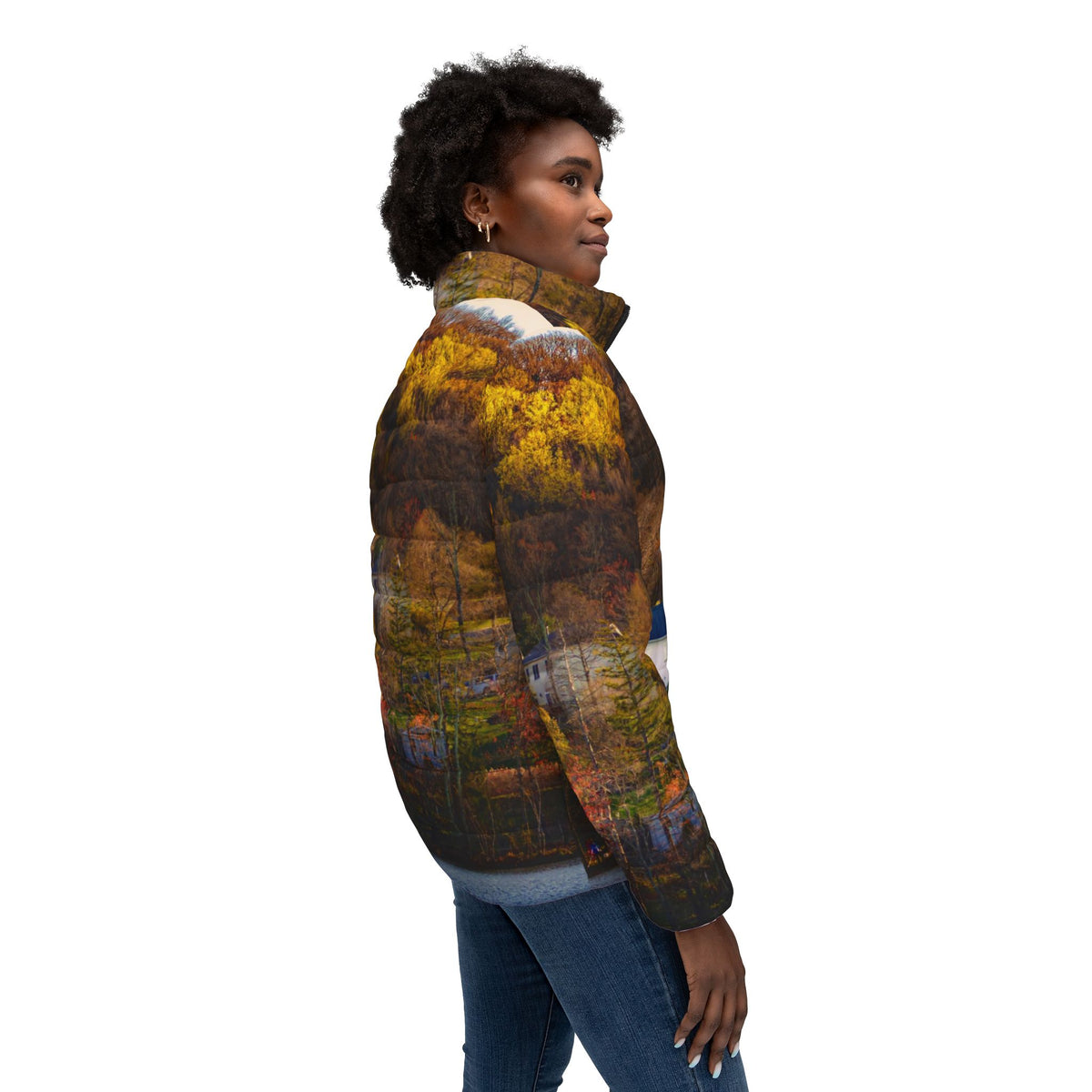 Women's Puffer Jacket - Franklin Lake Amber Haven