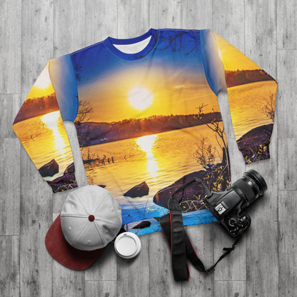 Sunset At Franklin Lake Sweatshirt