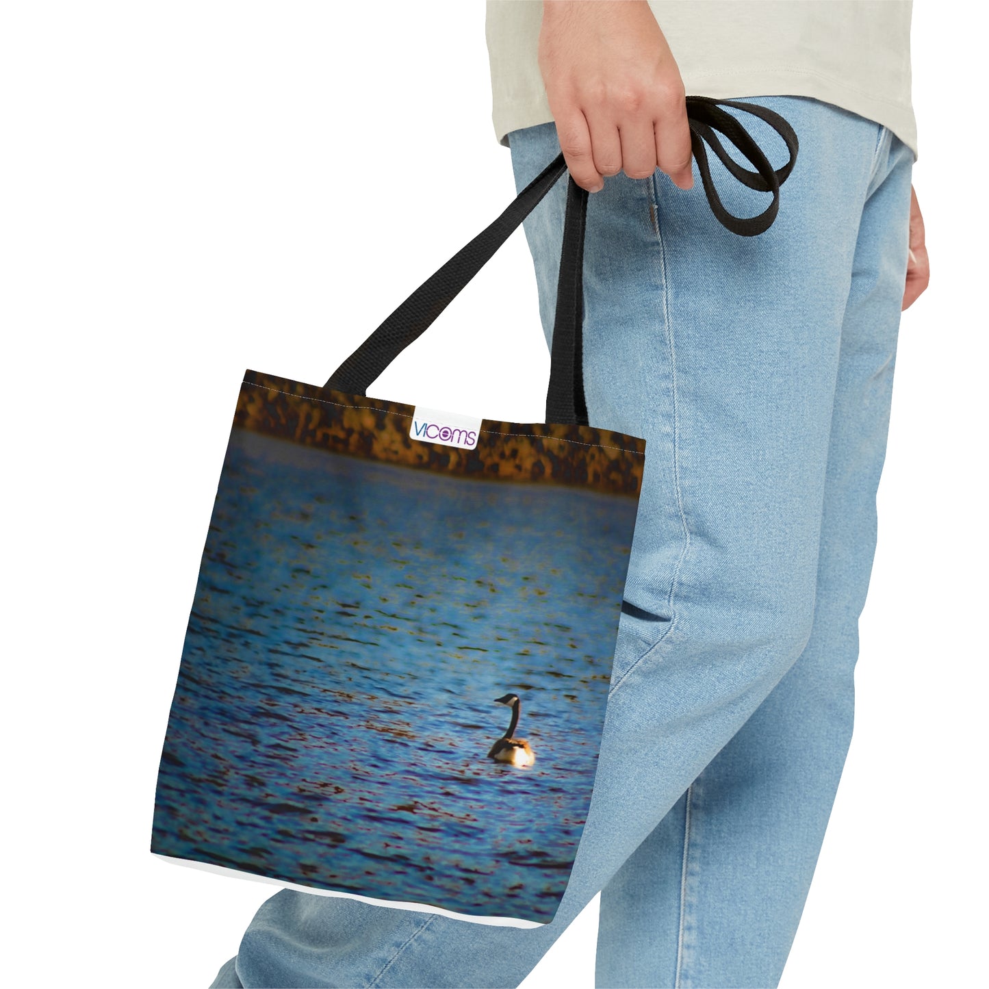 Tote Bag Printed with an Exclusive Beautiful High-Res, Full Color Natural Image.