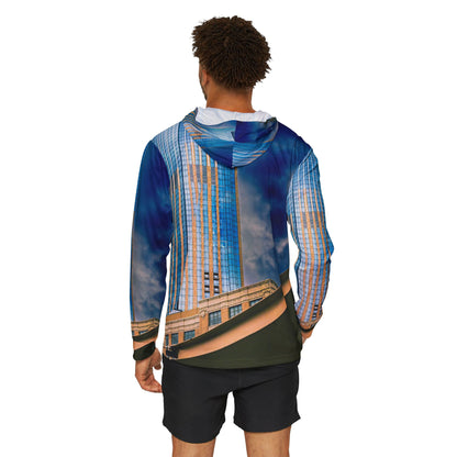 Exchange Place New Jersey Building Photo Waterproof Warmup Hoodie