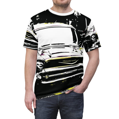 Chrome & Heritage T-Shirt – 1950s Chevrolet B&W Edition