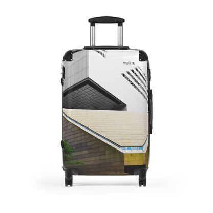 Architectural Photo Carry-On Suitcase — Modern Urban Travel Luggage