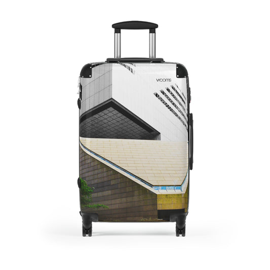 Architectural Photo Carry-On Suitcase — Modern Urban Travel Luggage