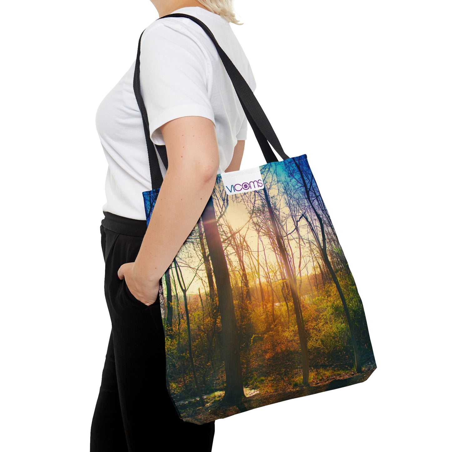 Tote Bag Printed with an Exclusive Beautiful High-Res, Full Color Natural Image.