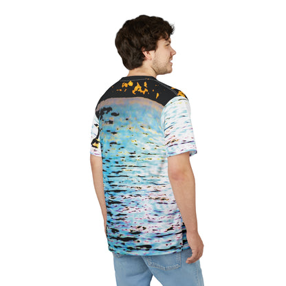 Swan Lake T-Shirt — Watercolor Sunset Nature Shirt