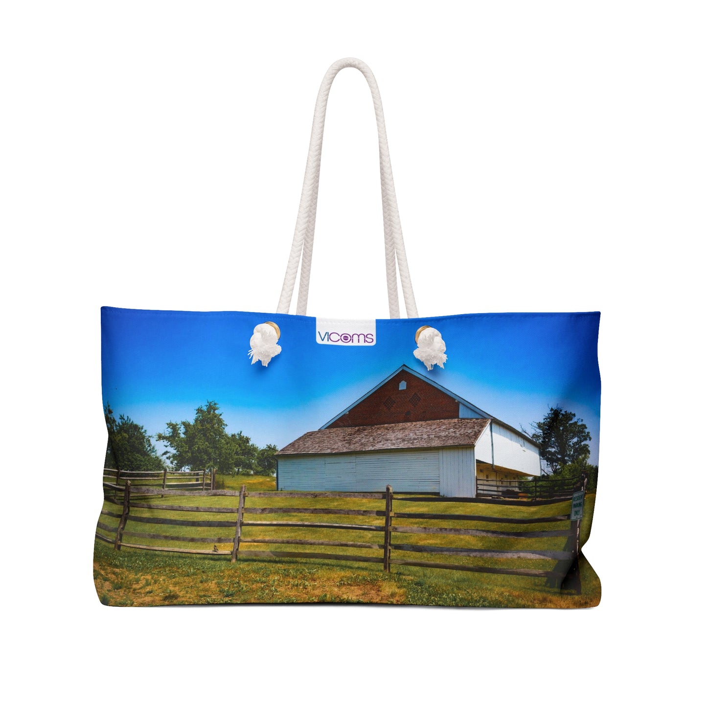 Exquisite Exclusive Full-Color Landscape Image Printed 24" x13" Weekender Bag!