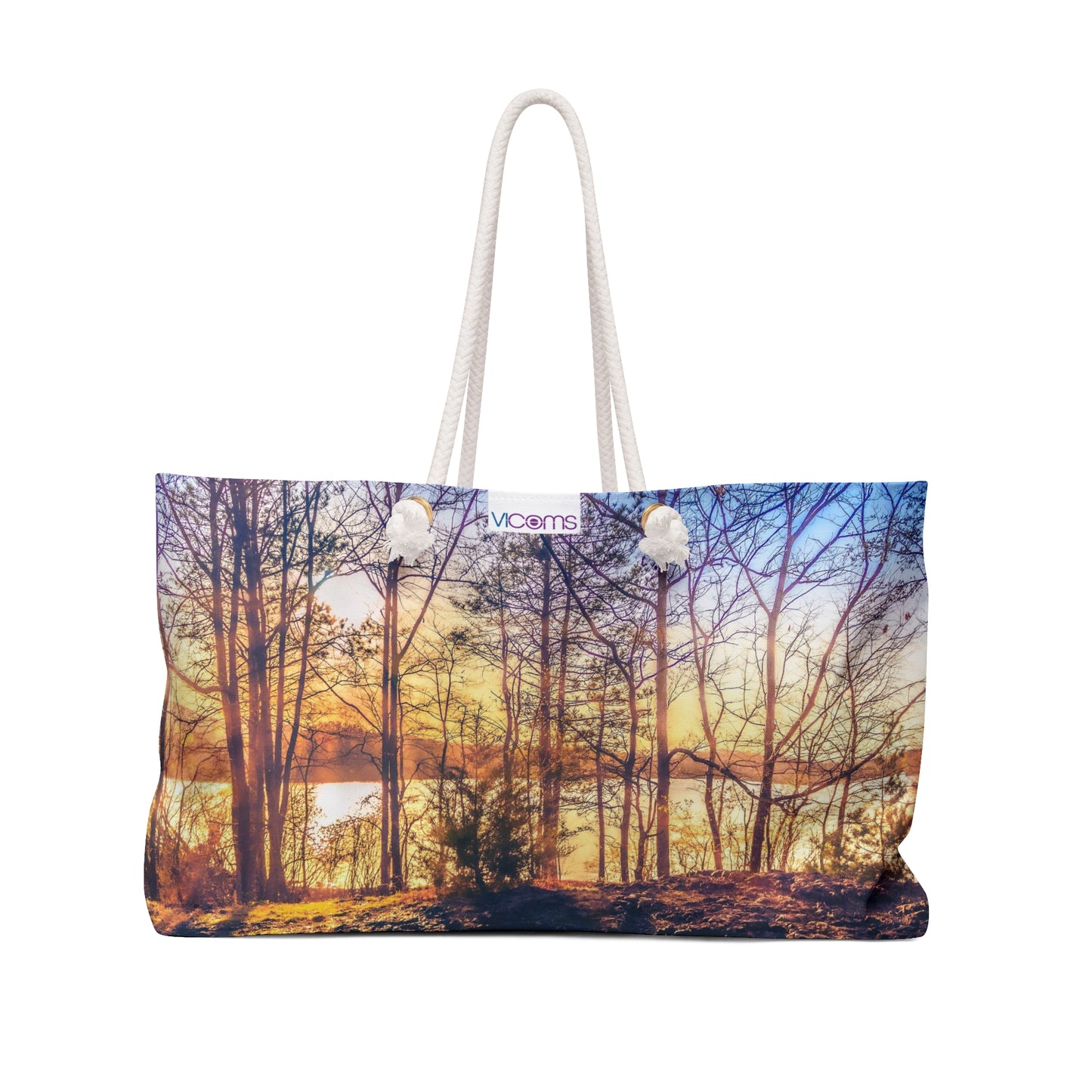 Exquisite Exclusive Full-Color Landscape Image Printed 24" x13" Weekender Bag!