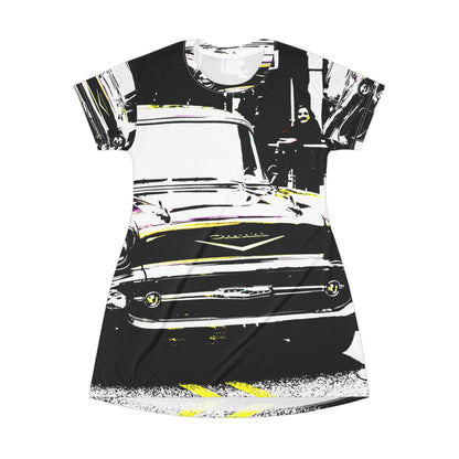 Classic Car Graphic Dress — Vintage Chevy