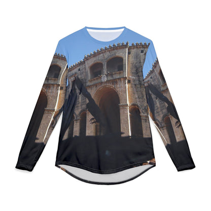 Cathdral of Santo Domingo Long Sleeve UV Shirt — Colonial Religious Architectural Motif