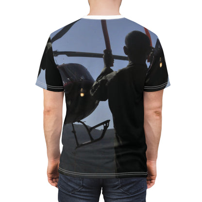 Helicopter Pilot Silhouette T-Shirt