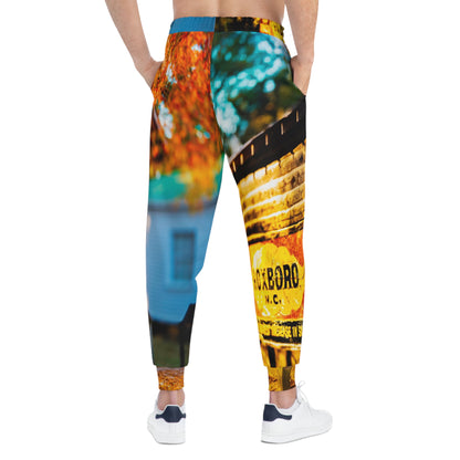 Autumn Refuge Premium Joggers – Rustic Cabin Fall Edition