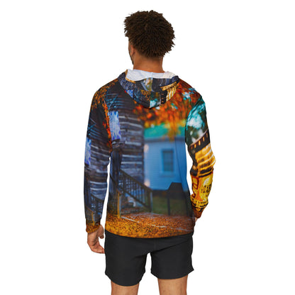 Rustic Escape Premium Warmup Hoodie – Country Cabin Edition