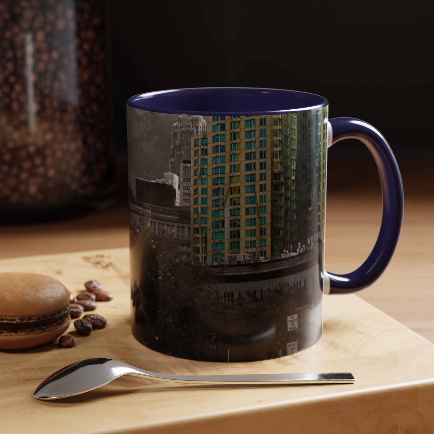 11oz Ceramic Coffe Mug Beautifully Decorated with an Elegant High-Res, Full Color Natural Landscape Image.