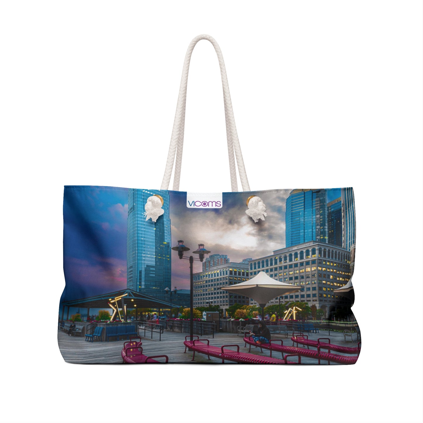 Exquisite Exclusive Full-Color Landscape Image Printed 24" x13" Weekender Bag!