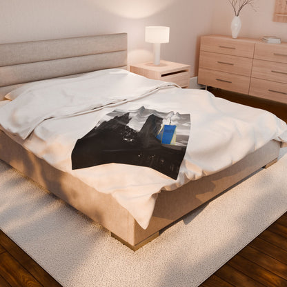 Velveteen Plush Blanket with beautiful photo image.