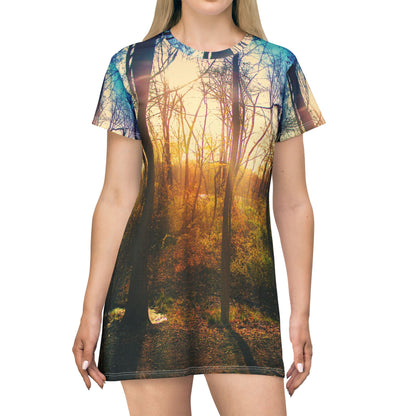 Golden Countryside Dress – Sunset Silhouette Edition