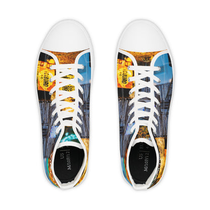 Stylish Men's High Top Sneakers