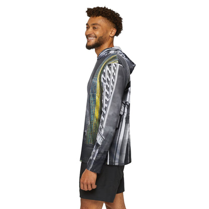 Downtown Manhattan-Broadway Cityscape  Warmup Hoodies