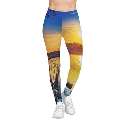 Lakeside Pines Leggings– Sunset Canopy Edition
