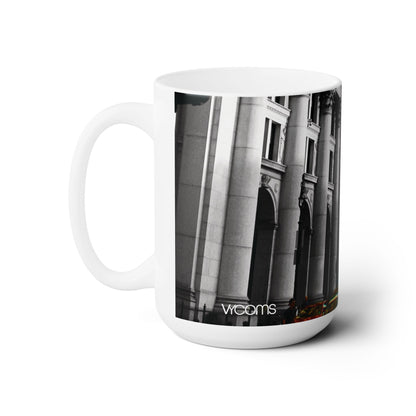 Elegant 15oz Ceramic Coffe Mug.