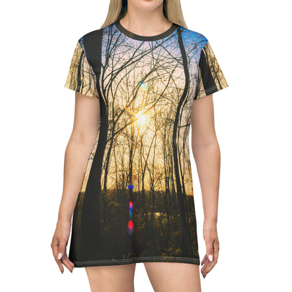 Sunrise Forest Dress — Nature Sunset