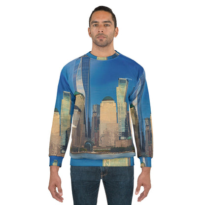 New York Skyline Sweatshirt — Cityscape Crewneck
