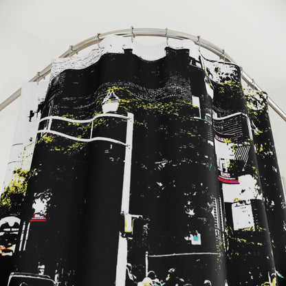 Shower Curtain Printed With Exclusive, High-Res, Full Color Beautiful Image.