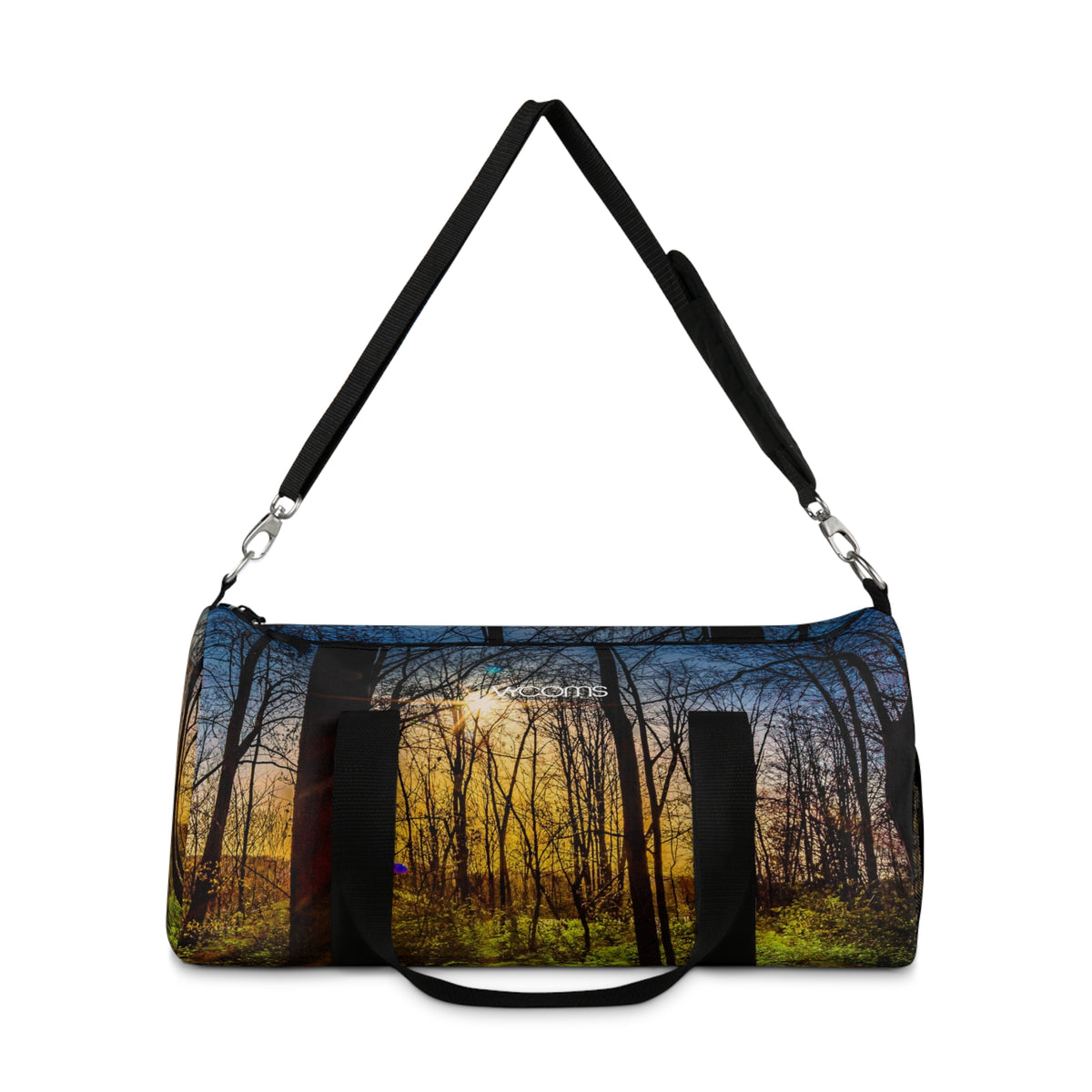 Bolsa de viaje estampada con paisaje colorido