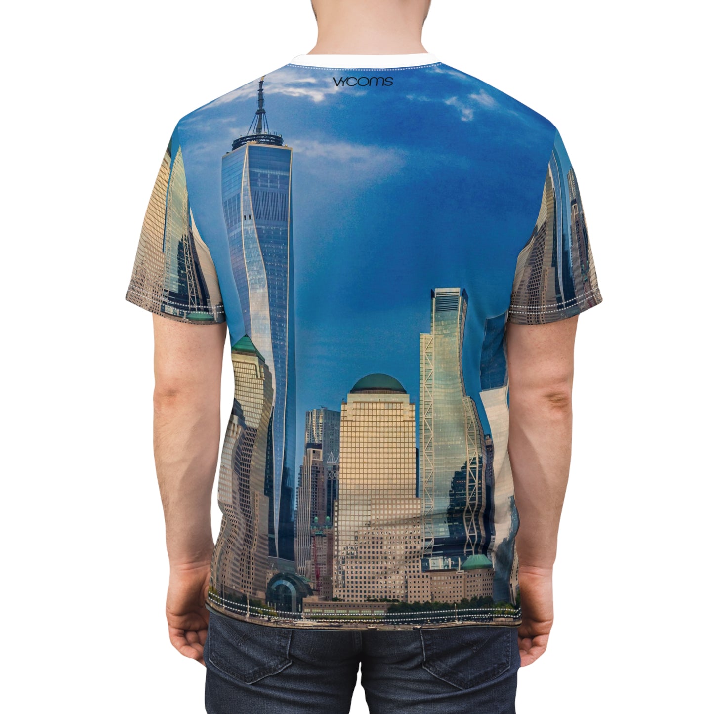 City Skyline T-Shirt— Modern Urban Skyscraper Design