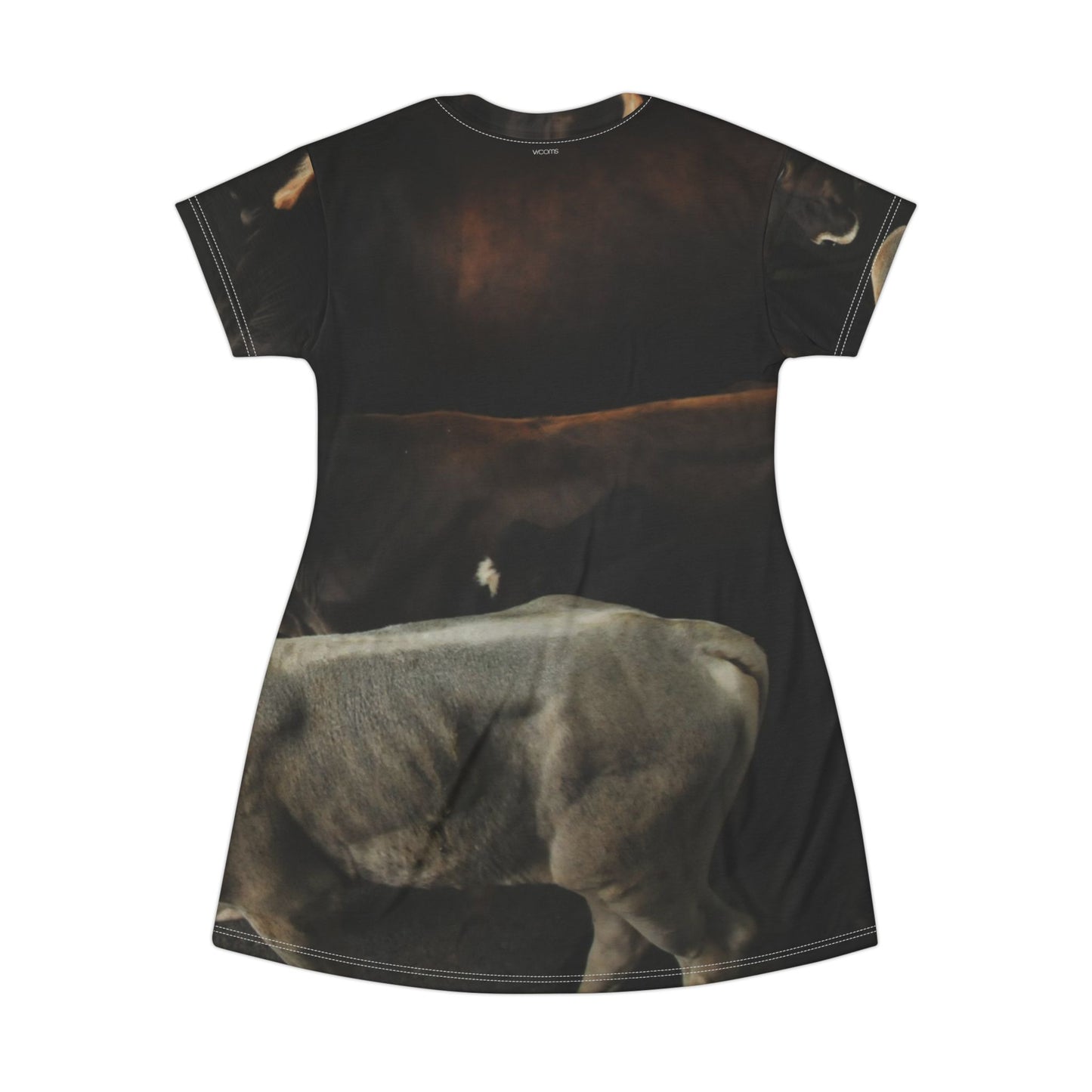Cow Herd Dress — Rustic Farm Animal
