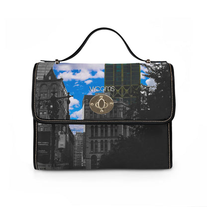 Midtown Manhattan Building Landscape Waterproof Canvas Bag